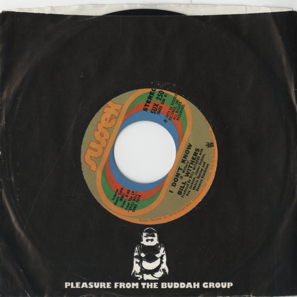 Bill Withers / ビル・ウィザース / Kissing My Love / I Don't Know -7 (SUX250)