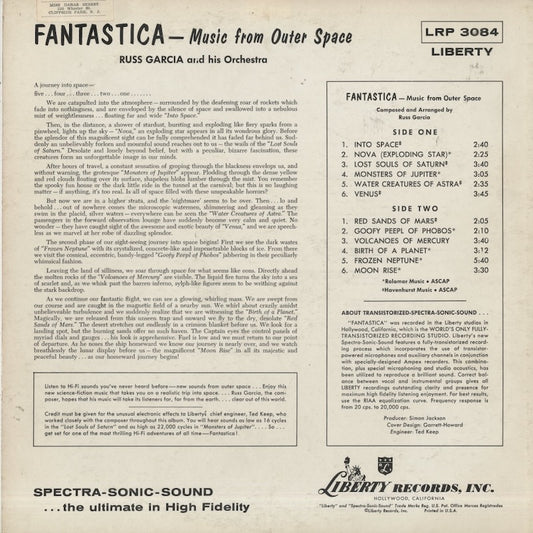 Russ Garcia / ラス・ガルシア / Fantastica (LRP 3084)