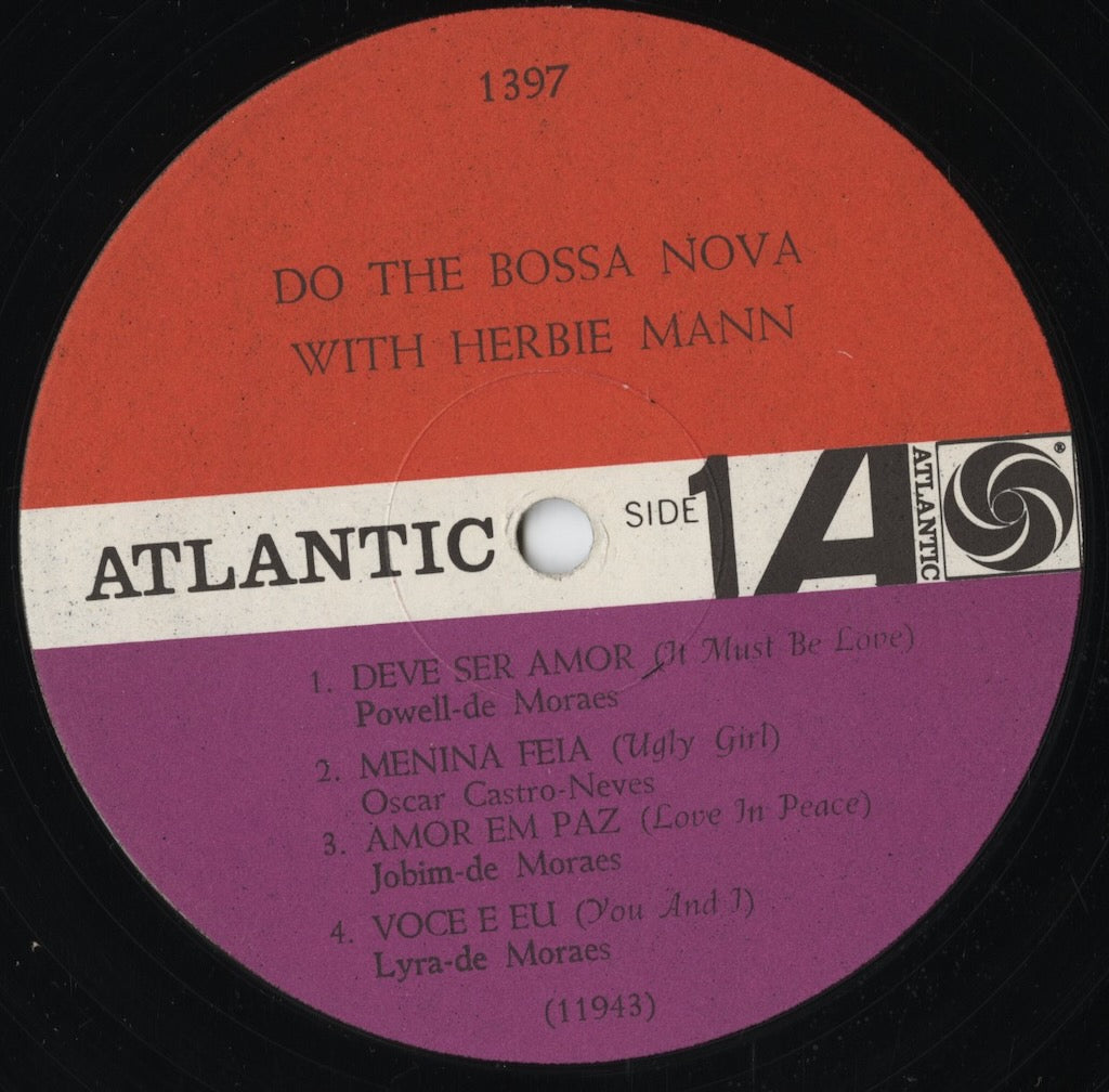 Herbie Mann - Do The Bossa Nova (1397) LP 1962 US Atlantic|中古LP