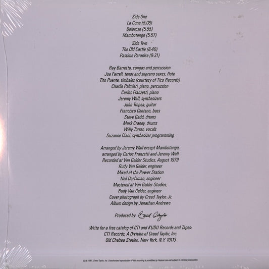 Ray Barretto / レイ・バレット / La Cuna