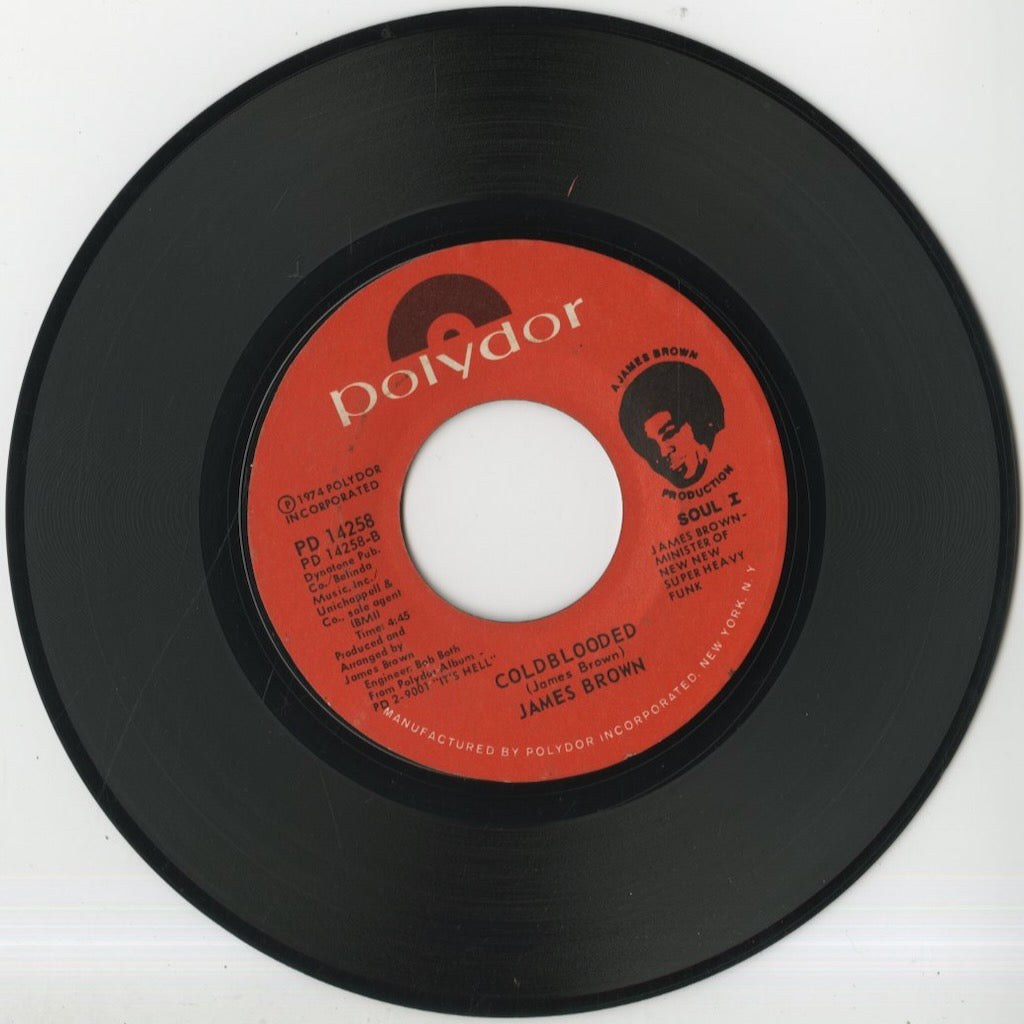 James Brown / ジェイムス・ブラウン / Funky President / Coldblooded -7 (PD 14258)