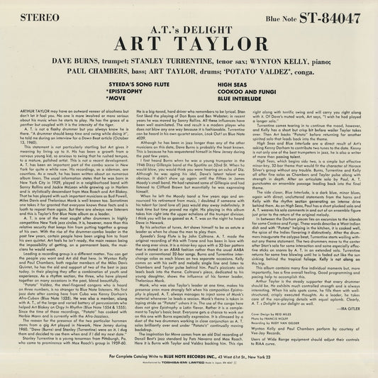 Art Taylor / アート・テイラー / A.T.'s Delight (BN 4047)