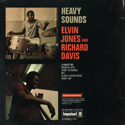 Elvin Jones - Richard Davis - Heavy Sounds (AS-9160) LP 1970 US Impulse|中古LP