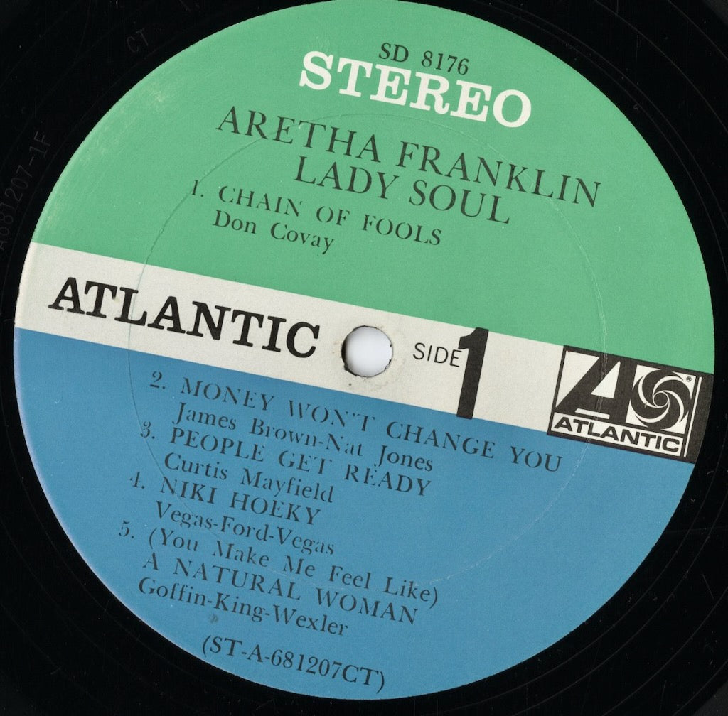 Aretha Franklin / アレサ・フランクリン / Lady Soul (SD 8176)