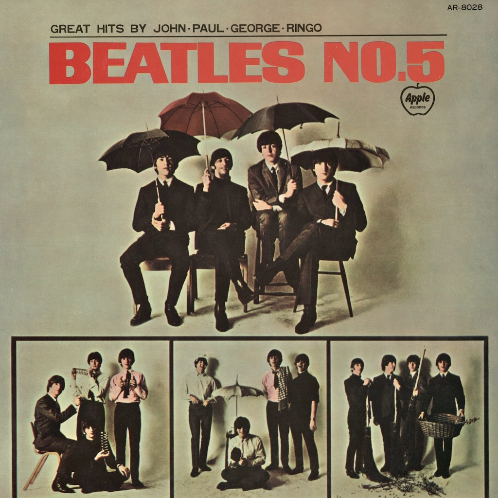 The Beatles - Beatles No. 5 LP 1973 JPN Apple Long Tall Sally