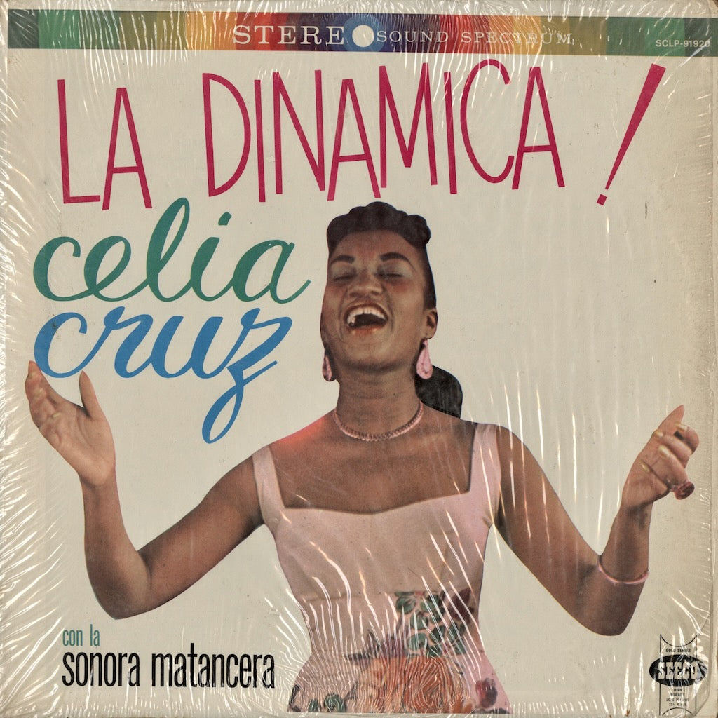 高want盤、最安出品！Celia Cruz & Femi Kuti レコード Celia Cruz - La Dinamica! (SCLP-9192) LP 1960's US Seeco｜中古LP