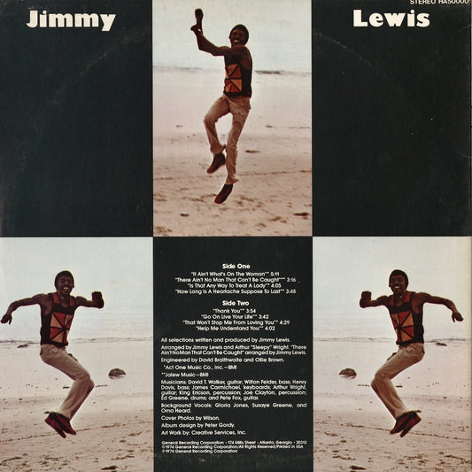 Jimmy Lewis / ジミー・ルイス / Totally Involved (HA 500000)