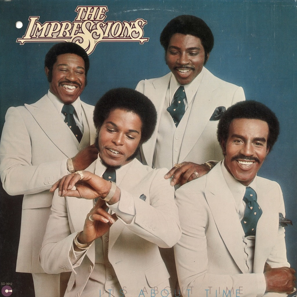 The Impressions『It's About Time』SD 9912 1976年 US Cotillion