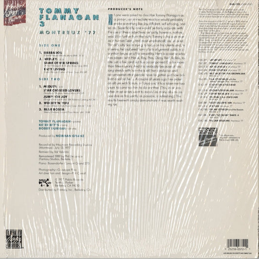 Tommy Flanagan - Montreux '77 (OJC-372) 1989 US Pablo / OJC|中古LP