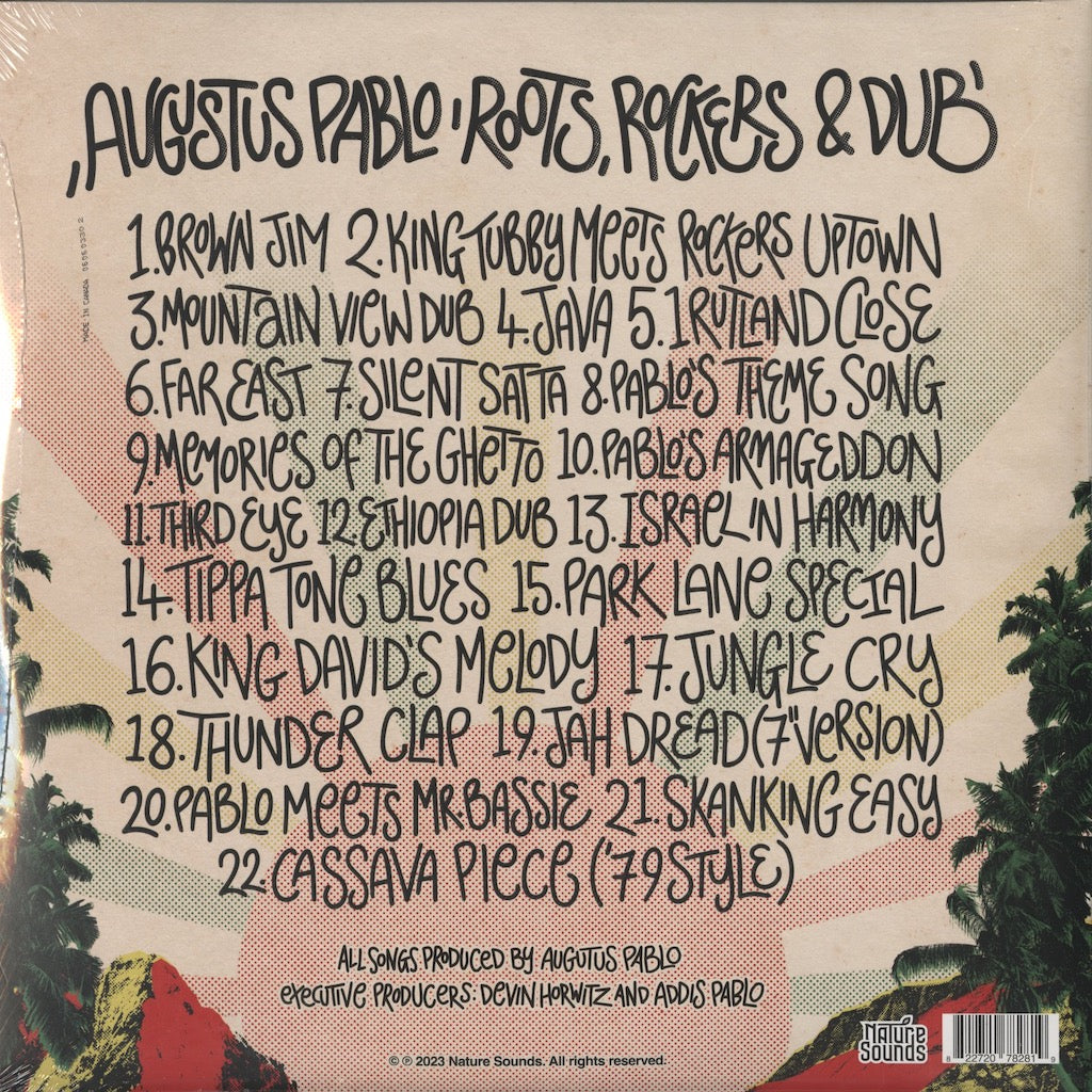 Augustus Pablo / オーガスタス・パブロ / Roots, Rockers & Dub -2LP (NSD 828)