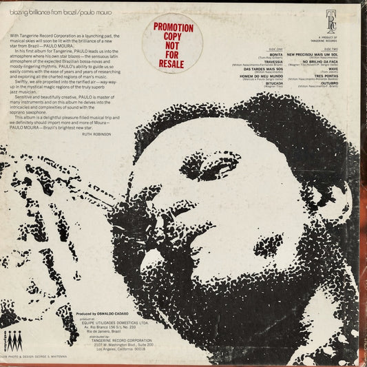 Paulo Moura - Blazing Briliance From Brazil (TRCS 1514) LP 1972 US Tangerine|中古LP