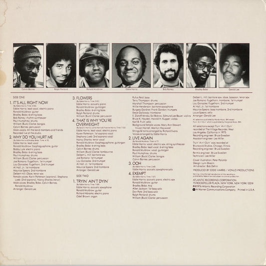 Eddie Harris – That Is Why You're Overweight (SD 1683) LP 1976 US Atlantic|中古LP