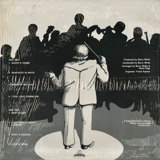 The Love Unlimited Orchestra / ラヴ・アンリミテッド・オーケストラ / Rhapsody In White (T-433)