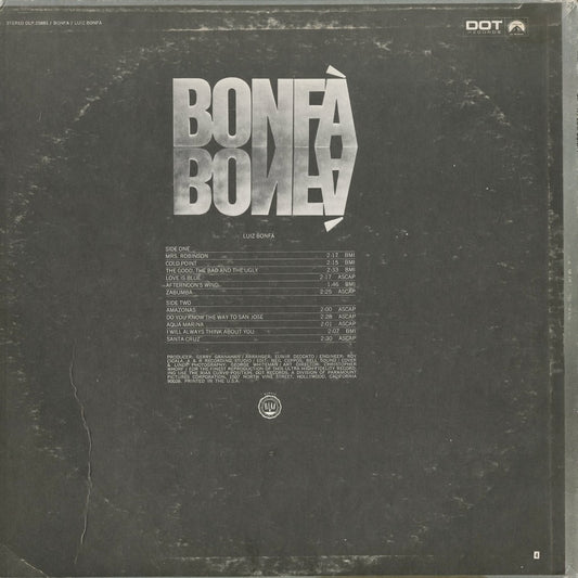 Luiz Bonfa - Bonfa (DLP 25881) LP 1968 US Dot|中古LP