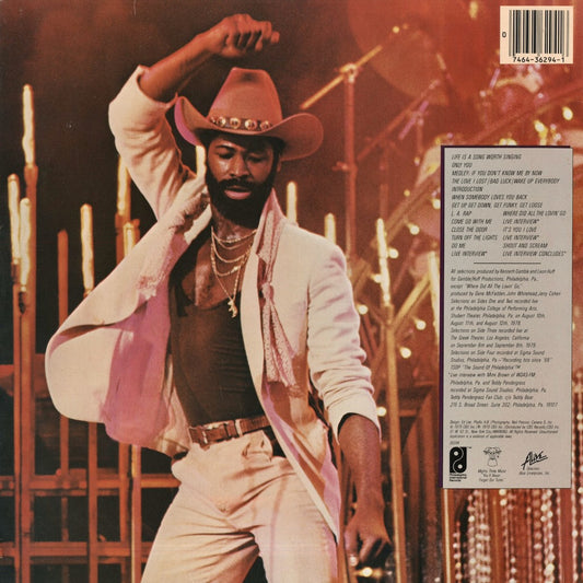 Teddy Pendergrass / テディ・ペンダーグラス / Live! Coast To Coast (KZ2 36294)