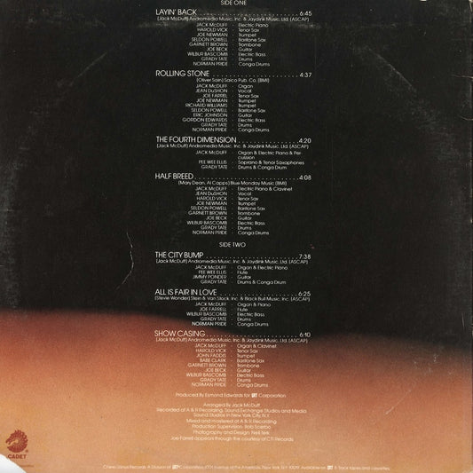 Jack McDuff – The Fourth Dimension (CA 50051) LP 1974 US Cadet | 中古LP