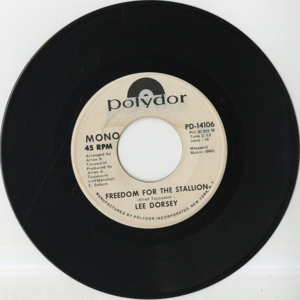 Lee Dorsey / リー・ドーシー / Freedom For Stallion -7 (PD-14106)