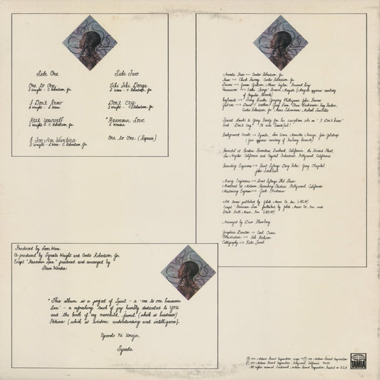 Syreeta - One To One (T6-349S1) 1977 US Tamla|中古LP