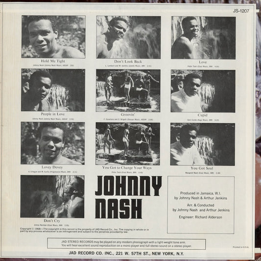Johnny Nash - Hold Me Tight (JS-1207) 1968 US JAD|中古LP