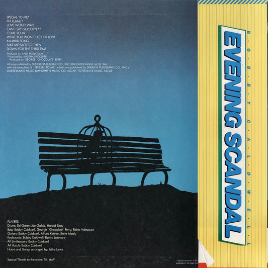 Bobby Caldwell - Bobby Caldwell (25AP 1354) LP 1978 JPN TK Records|中古LP
