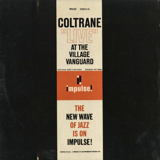 John Coltrane - Live At The Village Vanguard (AS-10) 1968 US Impulse!|中古LP
