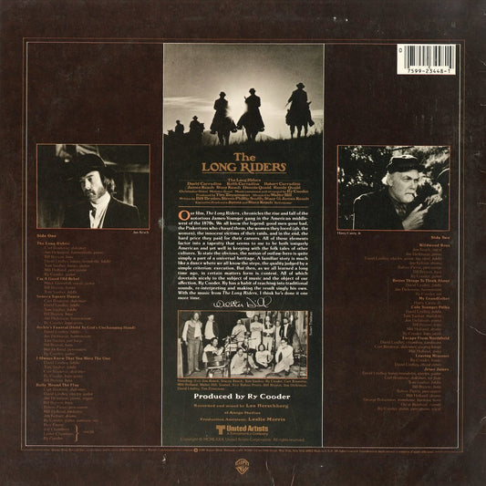 Ry Cooder / ライ・クーダー / The Long Riders (HS 3448)