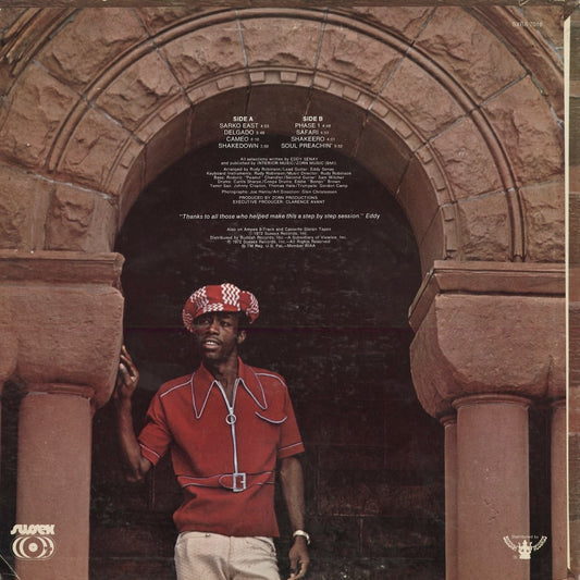 Eddy Senay - Step By Step (SXBS-7018) 1972 US Sussex|中古LP