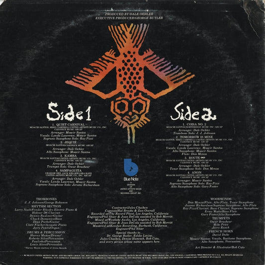 Moacir Santos - Carnival Of The Spirits (BN-LA463-G) LP 1975 US Blue Note|中古LP