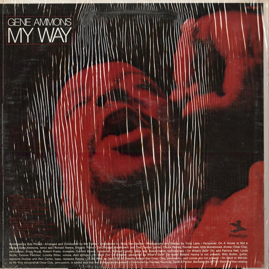 Gene Ammons - My Way (PRT 10022) 1971 US Prestige|中古LP
