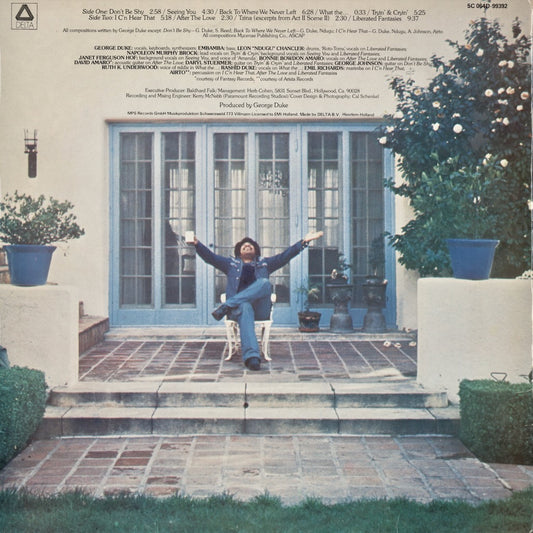 George Duke / ジョージ・デューク / Liberated Fantasies (5C 064D-99392) オランダ盤