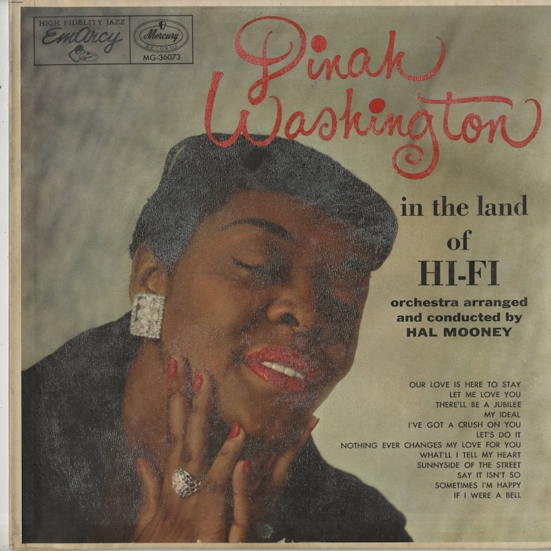 Dinah Washington / ダイナ・ワシントン / In The Land Of Hi-Fi (MG