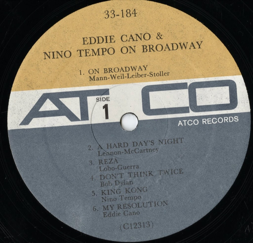 Eddie Cano & Nino Tempo / エディ・カノ ニノ・テンポ / On Broadway (33-184) MONO