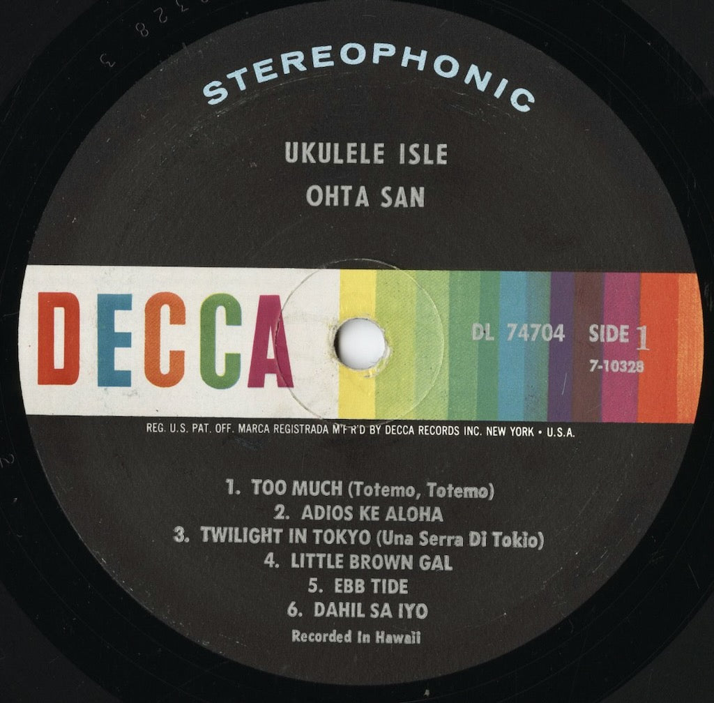 Ohta San / オータ・サン / Ukulele Isle (DL 74704)