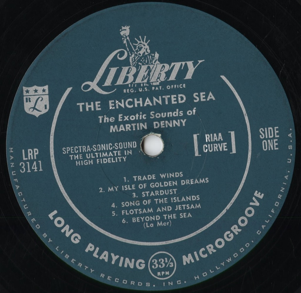 Martin Denny - The Enchanted Sea (LRP-3141) 1959 US Liberty MONO|中古LP