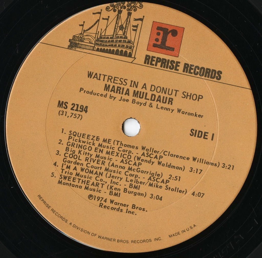 Maria Muldaur / マリア・マルダー / Waitress In A Donut Shop (MS 2194)