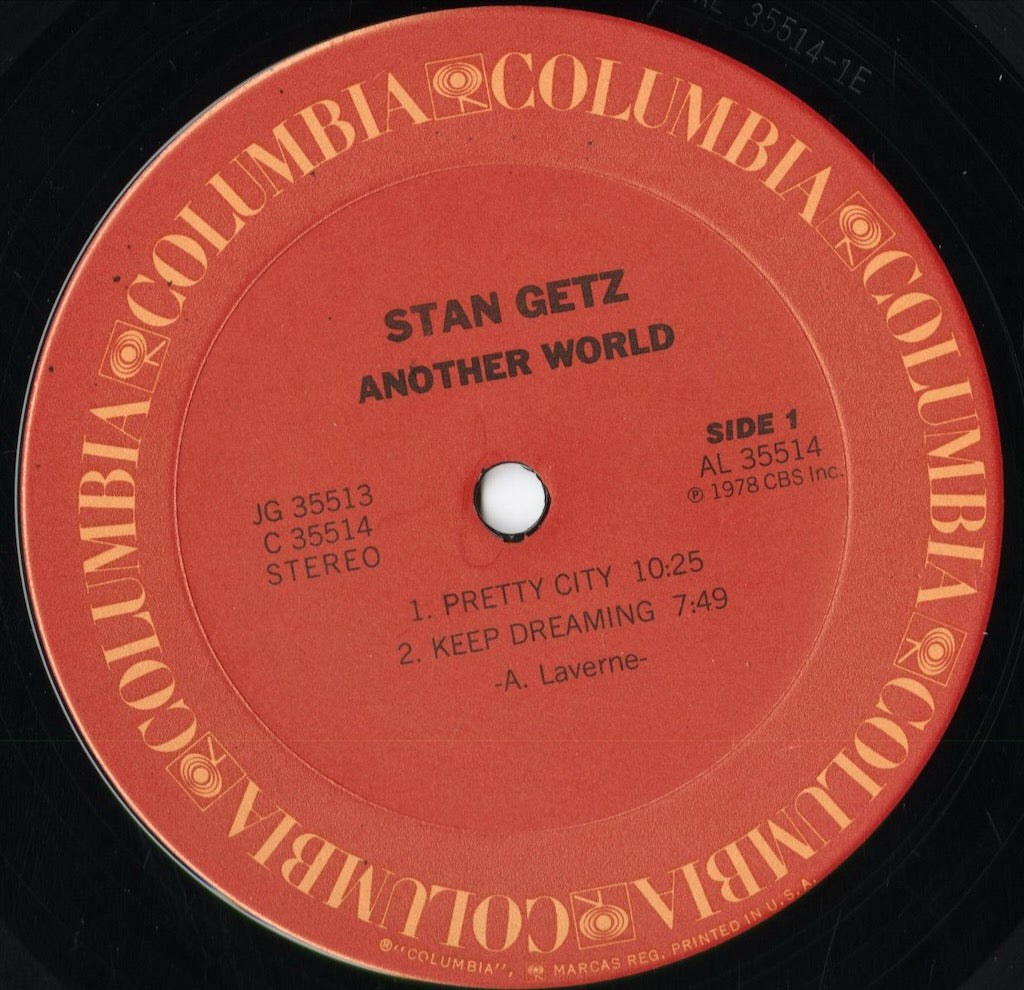 Stan Getz - Another World (JG35513) 1978 US Columbia|中古LP