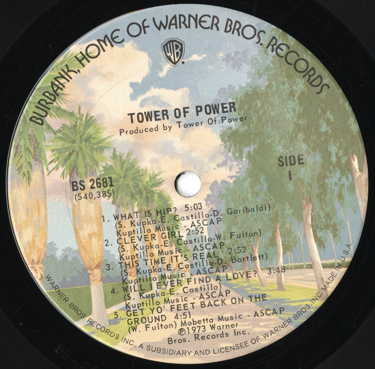 Tower Of Power / タワー・オブ・パワー / (1973) (BS 2681)