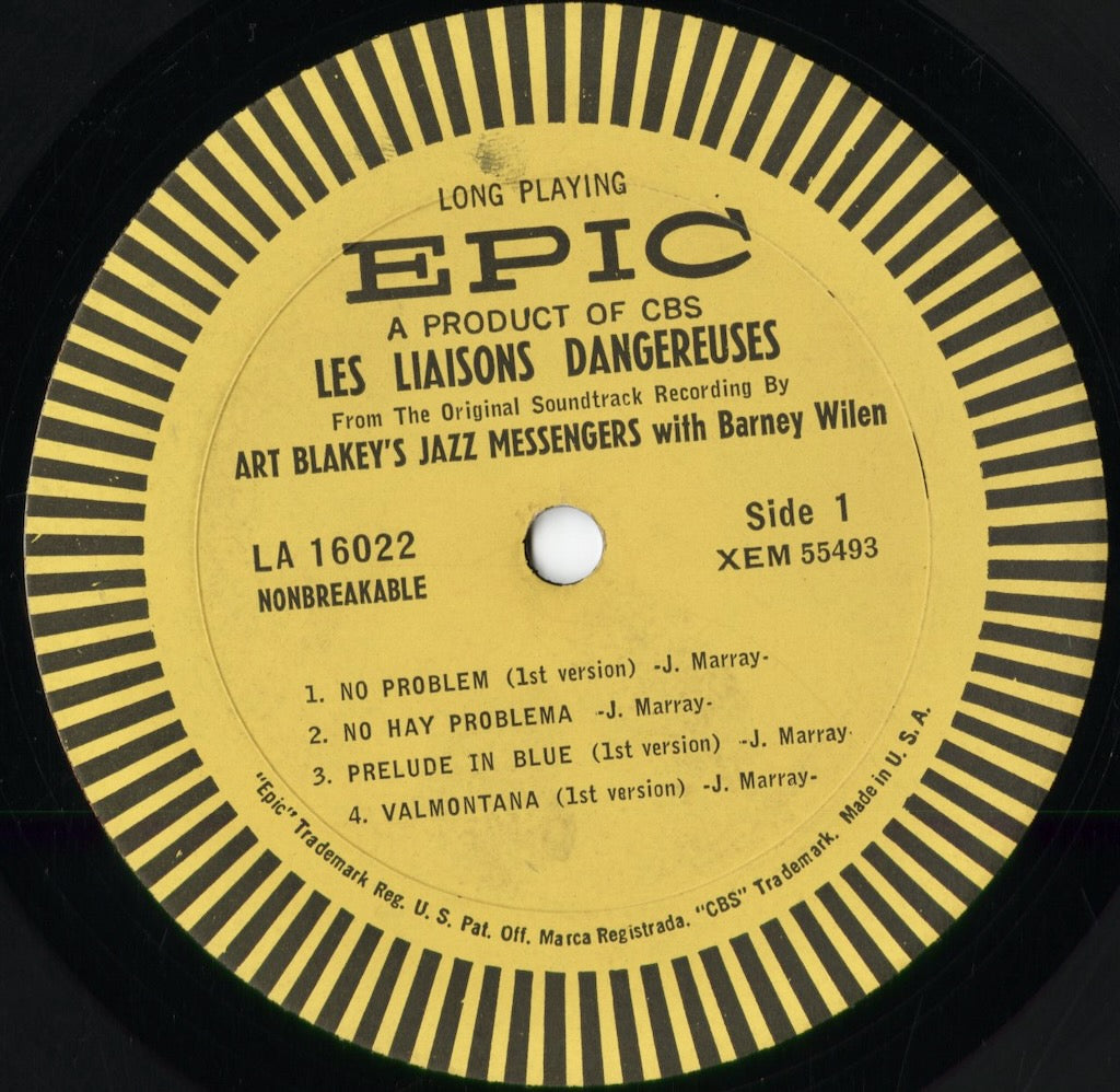 Art Blakey - Les Liaisons Dangereuses (LA 16022) 1962 US Epic|中古LP