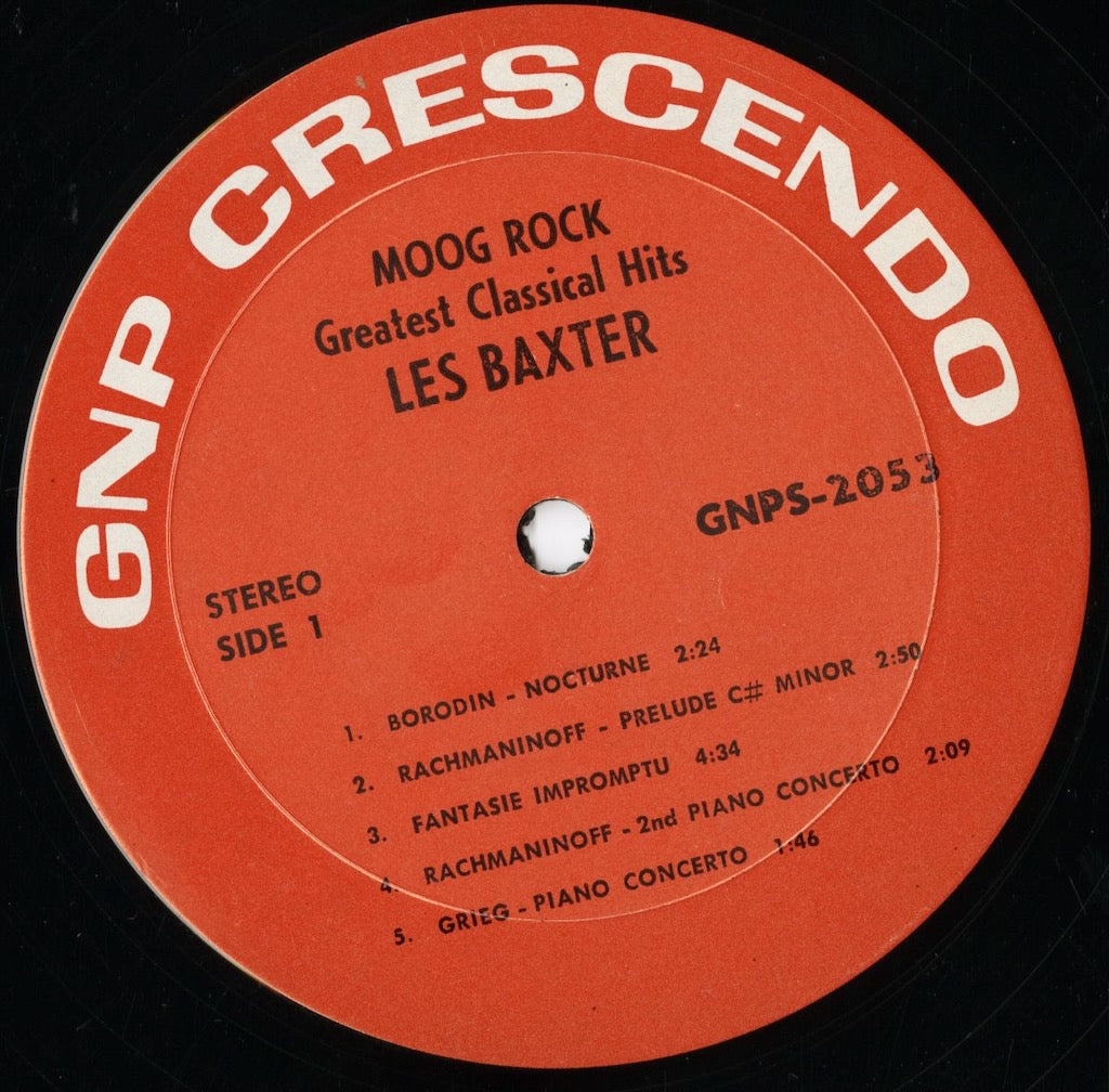 Les Baxter / レス・バクスター / Moog Rock (GNPS-2053)