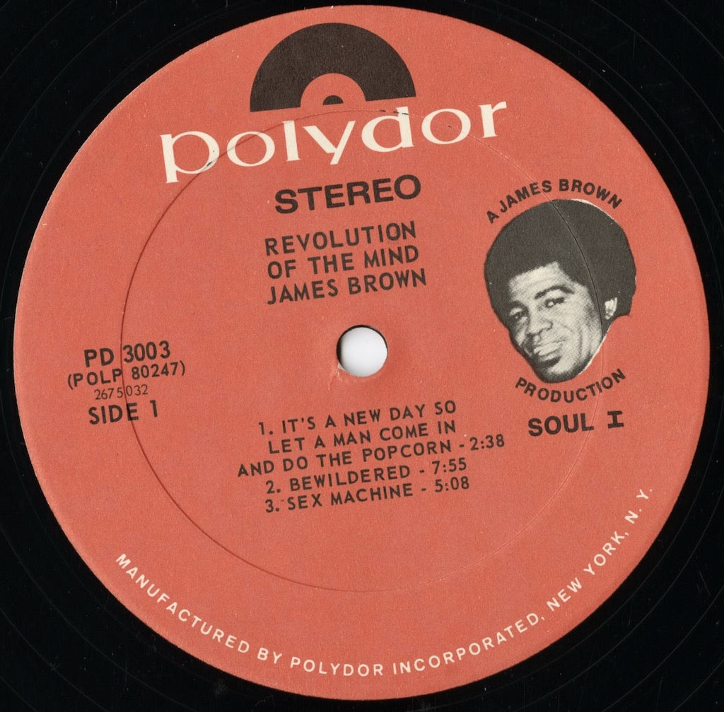 James Brown - Revolution Of The Mind (PD 3003) 2LP 1971 US Polydor|中古LP