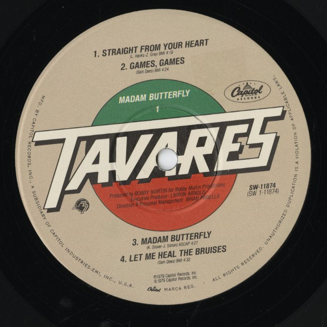 Tavares / タヴァレス / Madam Butterfly (SW-1187)