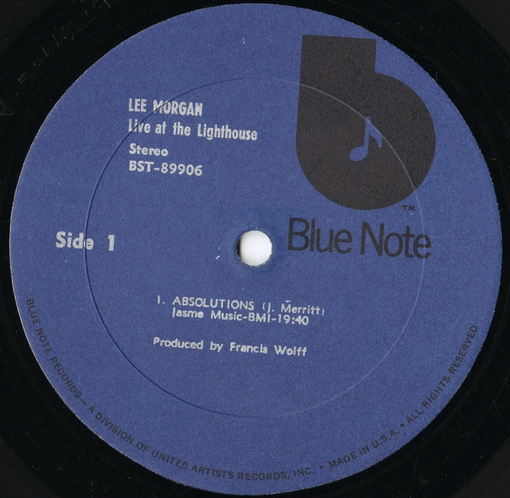 Lee Morgan - Live At The Lighthouse (BST 89906) 1973 US Blue Note|中古LP