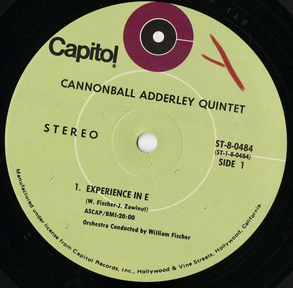 Cannonball Adderley / キャノンボール・アダレイ / The Cannonball Adderley Quintet & Orchestra (ST-484)