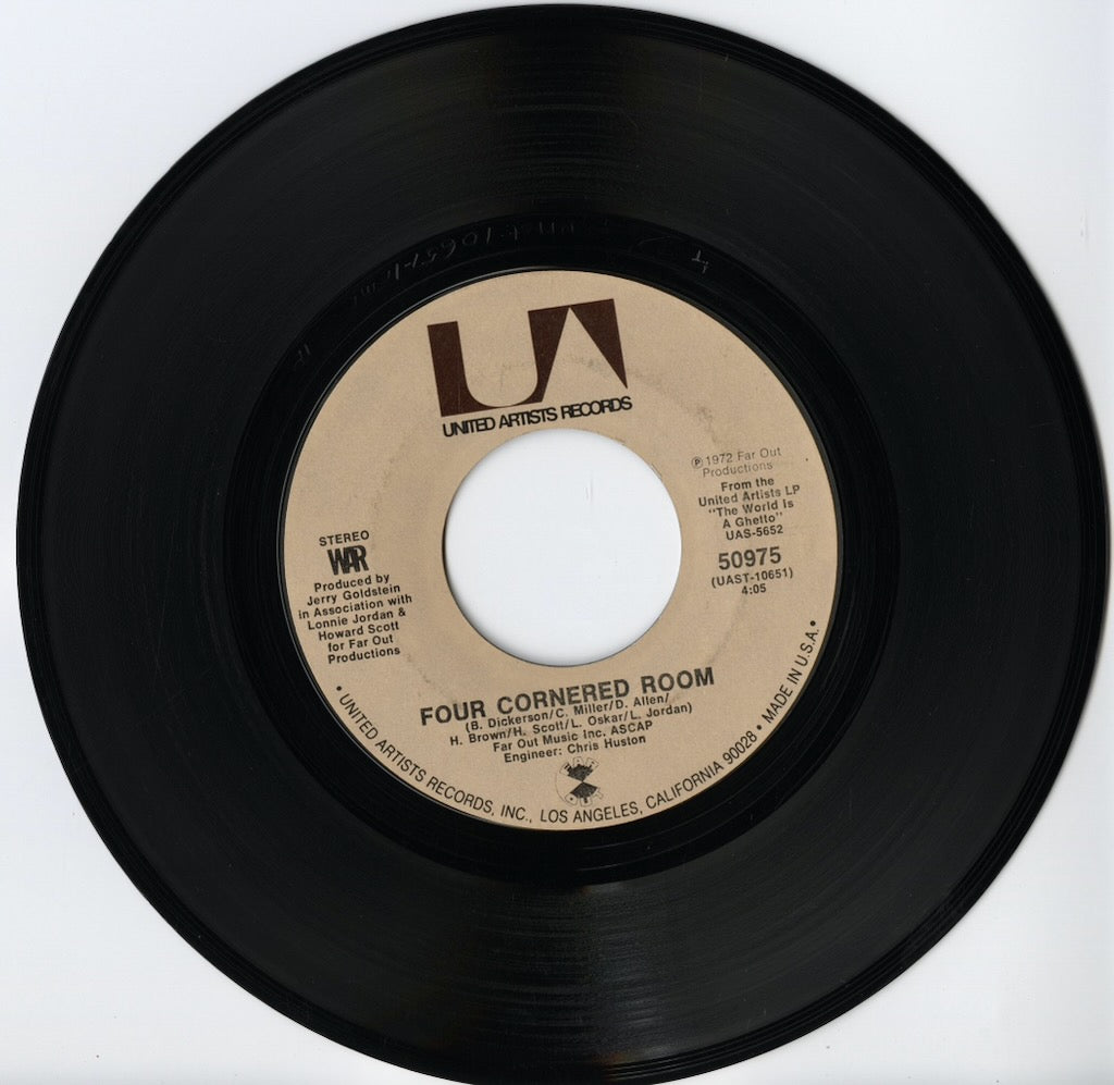 War / ウォー / The World Is A Ghetto / Four Cornered Room -7 (50975)