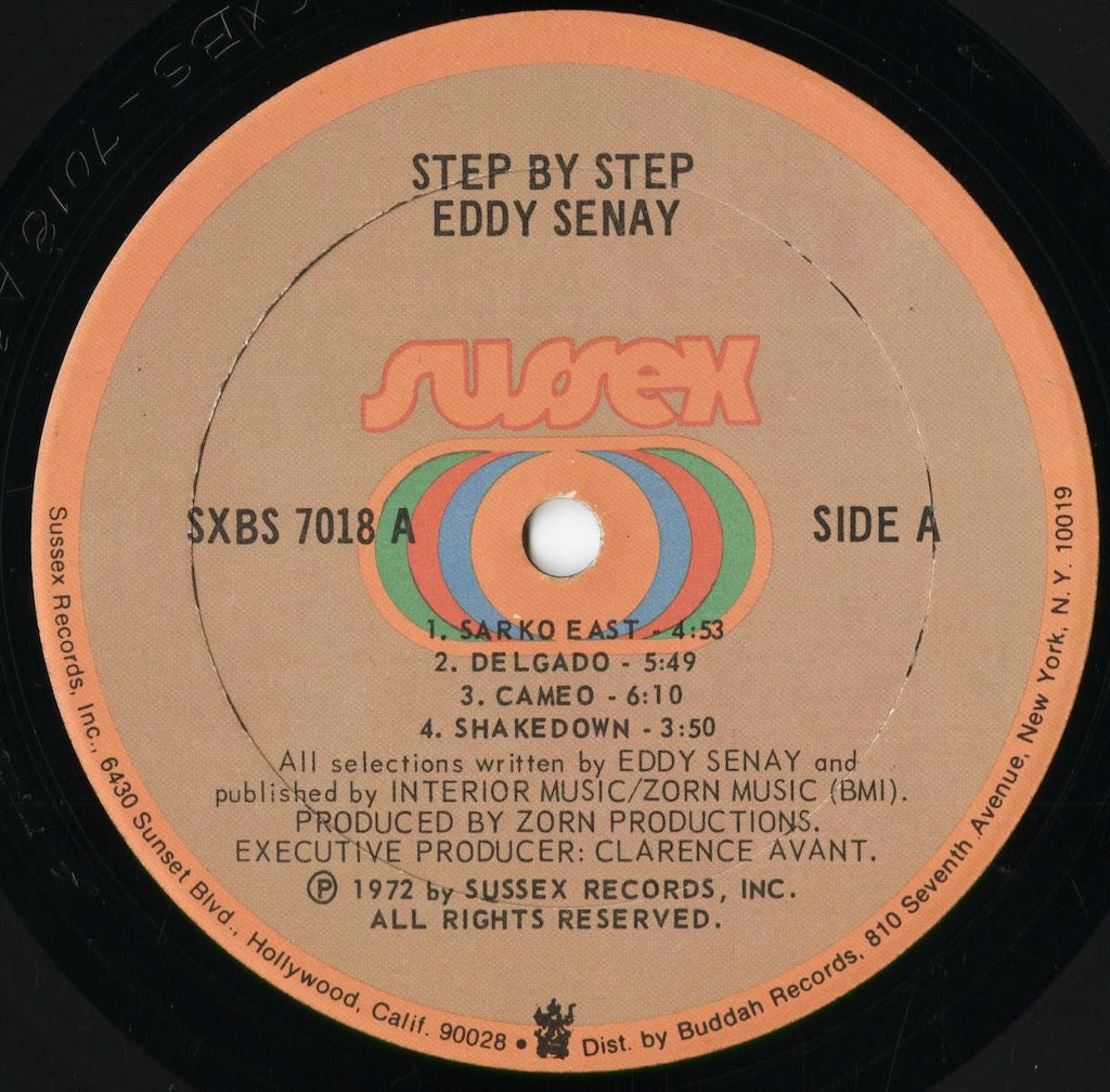 Eddy Senay - Step By Step (SXBS-7018) 1972 US Sussex|中古LP