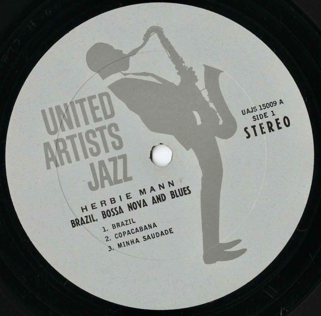 Herbie Mann - Brazil, Bossa Nova & Blues (UAJS 15009) LP 1962 US United Artists Jazz|中古LP