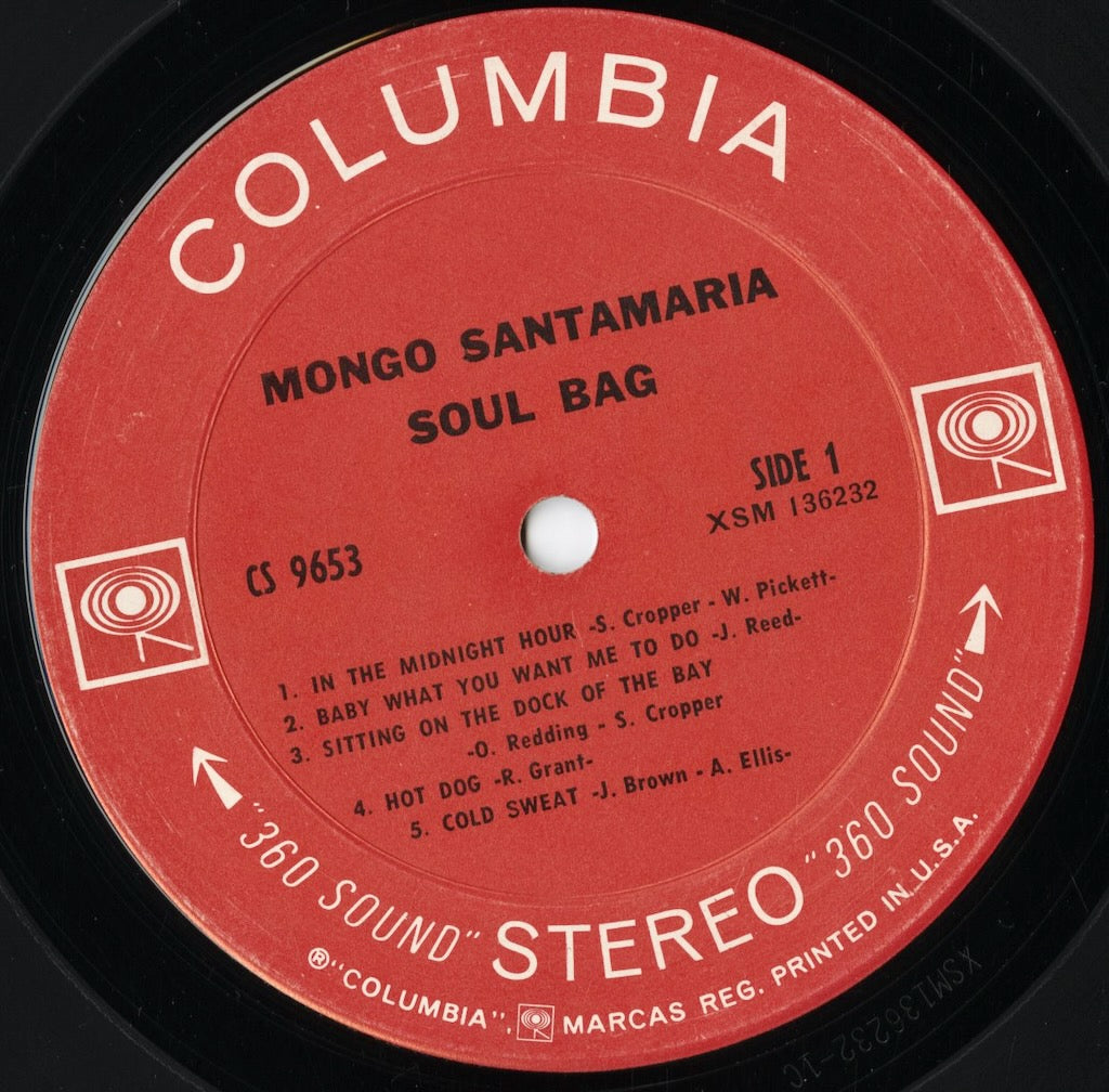 Mongo Santamaria – Soul Bag (CS 9653) LP 1968 US Columbia | 中古LP