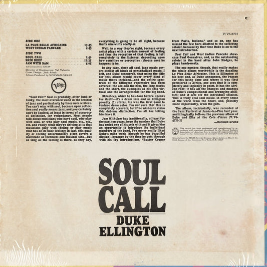 Duke Ellington / デューク・エリントン / Soul Call (V6-8701)