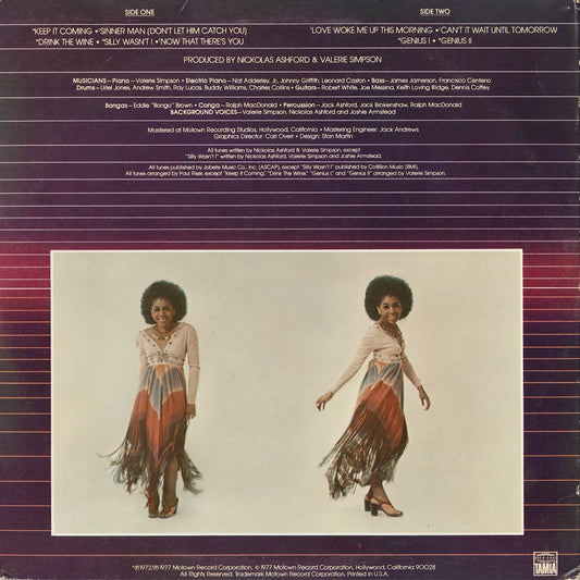 Valerie Simpson – Keep It Comin' (T6-351S1) LP 1977 US Tamla|中古LP