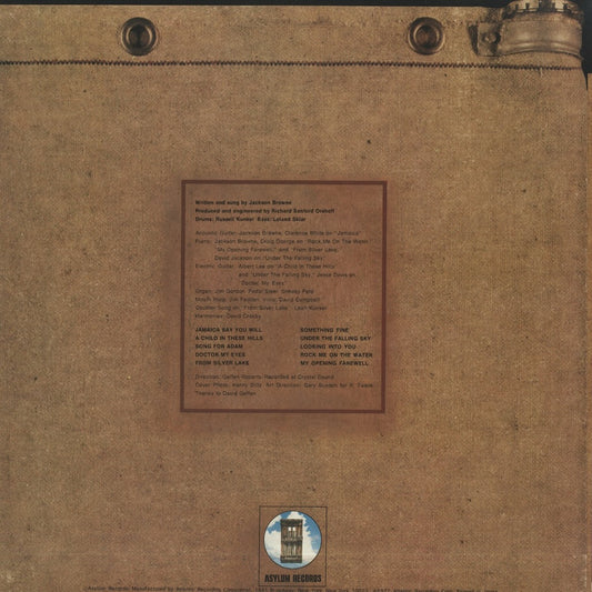 Jackson Browne / ジャクソン・ブラウン / Jackson Browne (1972) (P-10241Y)